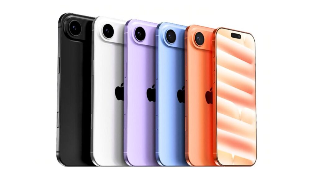 Iphone 17 Air in different colors